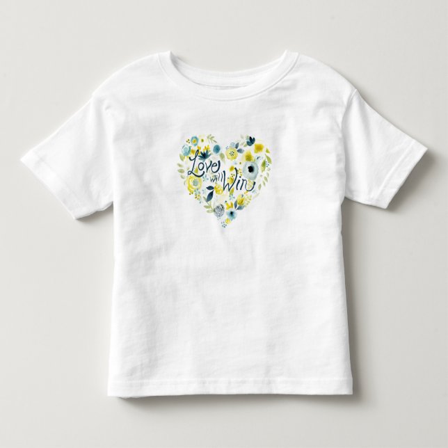 Camiseta De Bebé Floral II (Anverso)