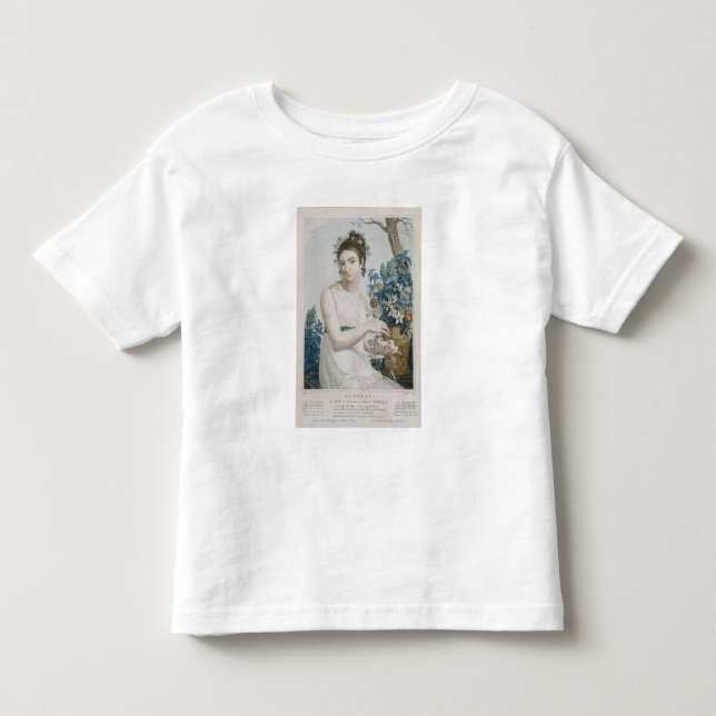 Camiseta De Bebé Floreal, octavo mes del republicano (Anverso)