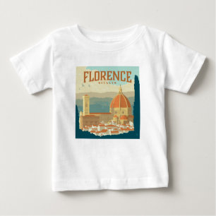 Camiseta De Bebé Florencia, Italia