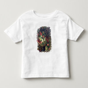 Camiseta De Bebé Florero de flores en una consola, 1848-49