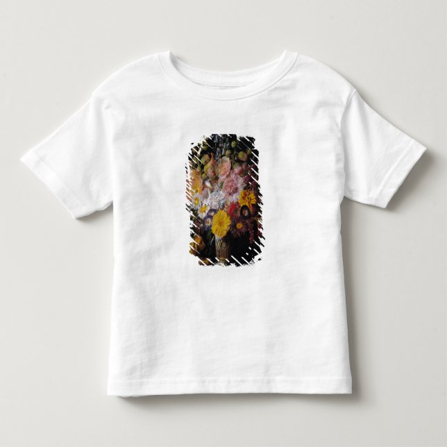Camiseta De Bebé Flores (Anverso)