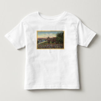 Camiseta De Bebé Flores a lo largo de la avenida del este del