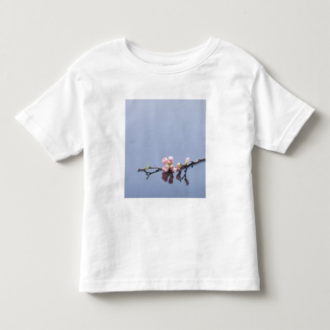 Camiseta De Bebé Flores de cerezo en el agua (Anverso)