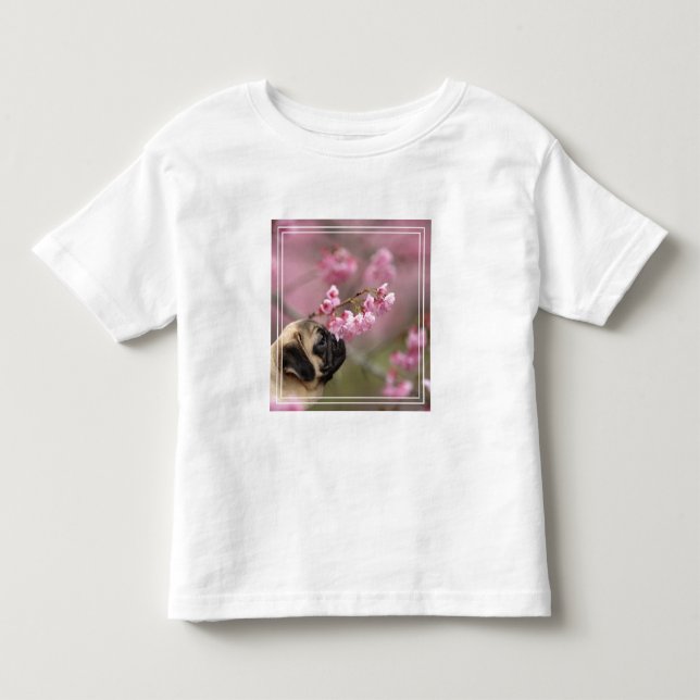 Camiseta De Bebé Flores de cerezo que huelen (Anverso)