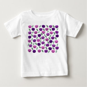 Camiseta De Bebé Flores de la Copa Scandi