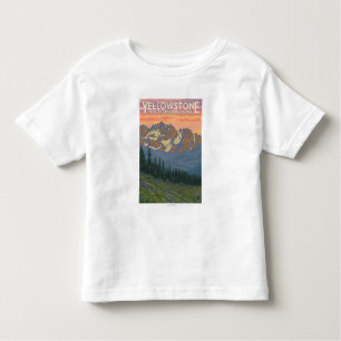 Camiseta De Bebé Flores de la primavera - parque nacional de
