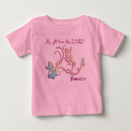 Camiseta De Bebé Flores de mariposa Tutu Bodysuit