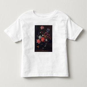 Camiseta De Bebé Flores en un florero de cristal