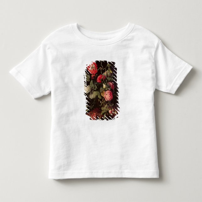 Camiseta De Bebé Flores en un florero de cristal, 1667 (Anverso)
