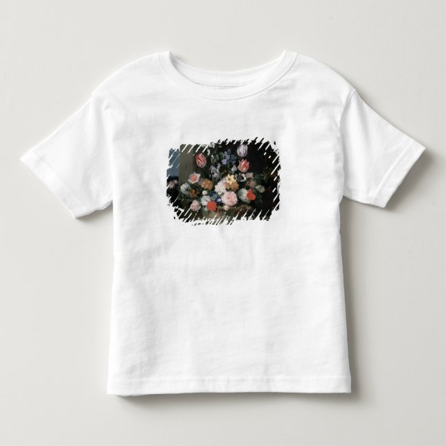 Camiseta De Bebé Flores en una cesta, 1650-56 (Anverso)