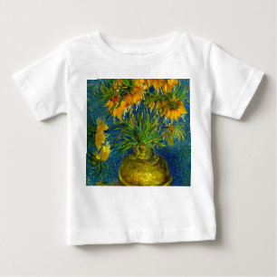 Camiseta De Bebé Flores Imperiales de Van Gogh