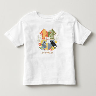 Camiseta De Bebé Flores Mágicas Escudo de HOGWARTS™