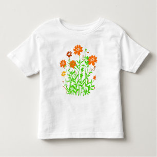 Camiseta De Bebé Flores silvestres