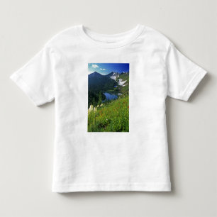 Camiseta De Bebé Flores silvestres alpinas en Jewel Basin en
