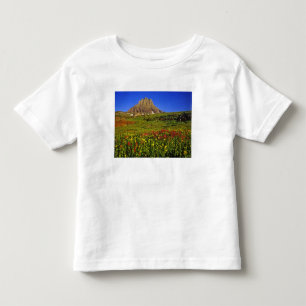 Camiseta De Bebé Flores silvestres alpinas en Logan Pass en Glacier