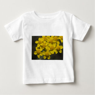 Camiseta De Bebé Flores silvestres amarillas