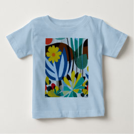 Camiseta De Bebé flores silvestres / Leggings