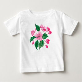 Camiseta De Bebé flores y naturaleza