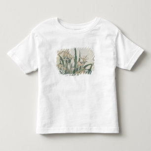 Camiseta De Bebé Flores y saltamontes, c.1830-31 del iris