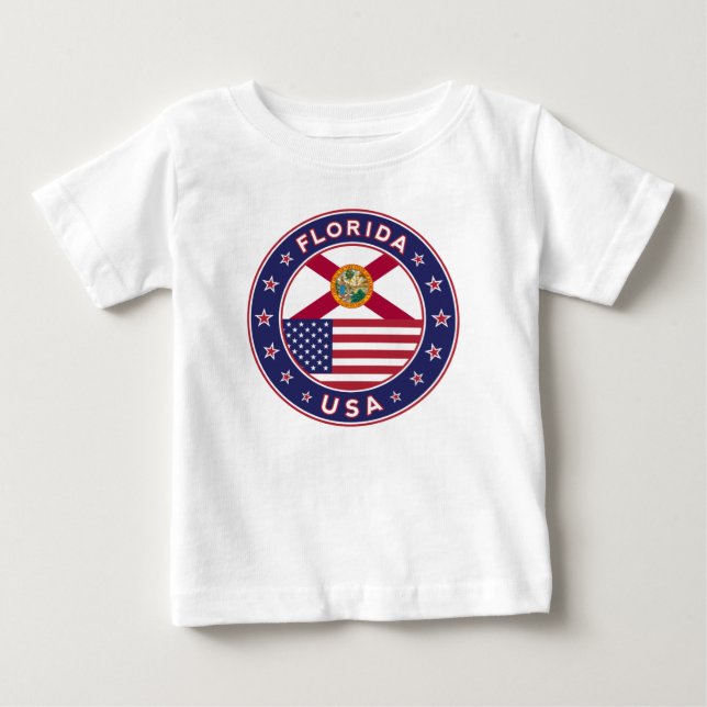 Camiseta De Bebé Florida (Anverso)