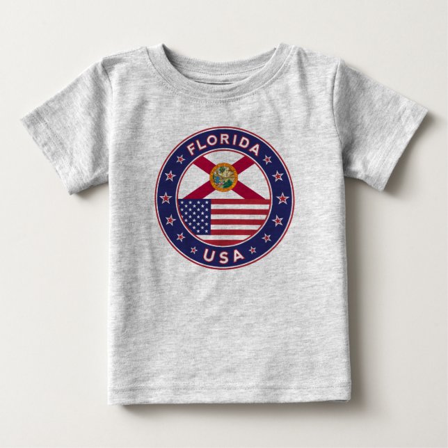 Camiseta De Bebé Florida (Anverso)