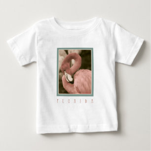Camiseta De Bebé Florida Flamingos