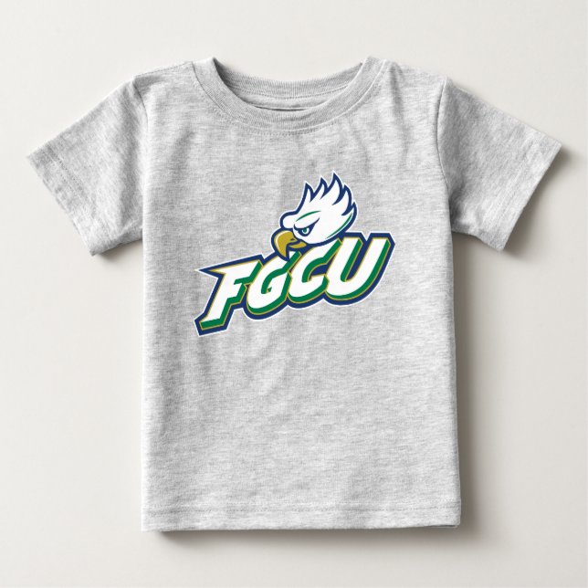 Camiseta De Bebé Florida Gulf Coast University | FGCU Azul Eagles (Anverso)