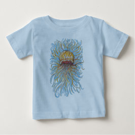 Camiseta De Bebé Flowe Jellyfish