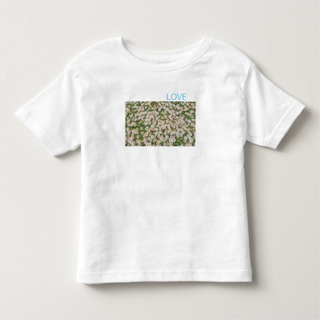 Camiseta De Bebé flower (Anverso)