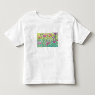 Camiseta De Bebé Flower Field
