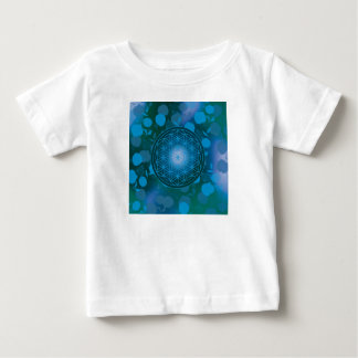 Camiseta De Bebé flower of life, chakra,zen,sacred geometric,