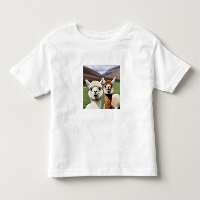 Camiseta De Bebé Fluff & Friendship (Anverso)