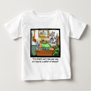 Camiseta De Bebé Fluffy Cohen Abogada @Claw Gato Divertido & Abogad