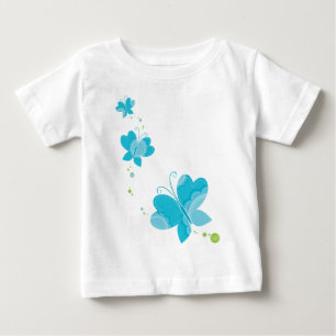 Camiseta De Bebé FLUTTERBY BUTTERFLIES :: serie 3 2