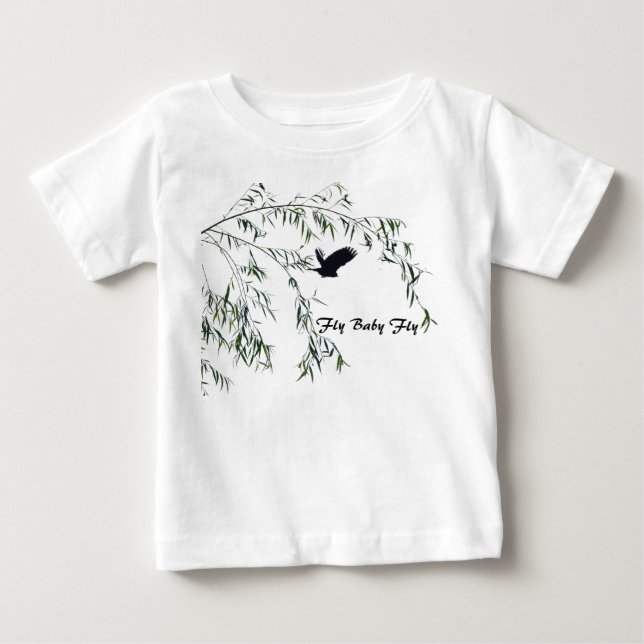 Camiseta De Bebé Fly Baby Fly (Anverso)