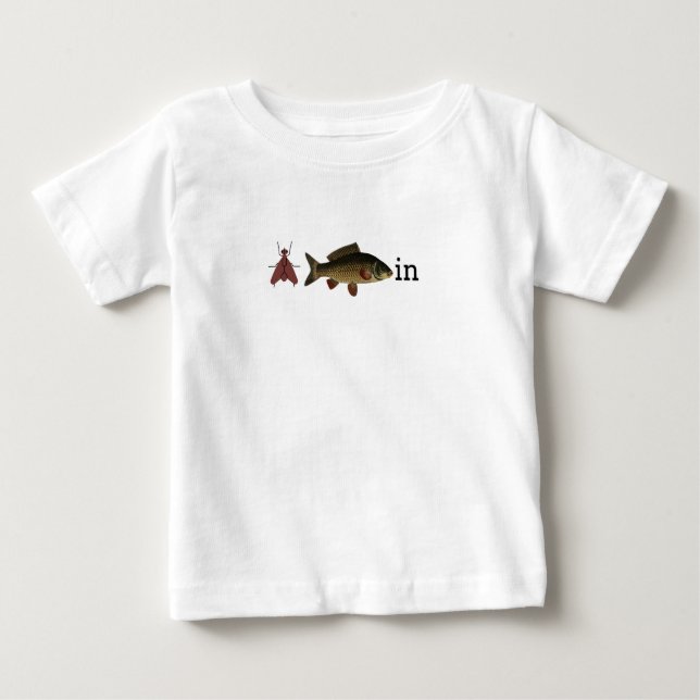 Camiseta De Bebé Fly Fisher Tee Shirt para los niños (Anverso)