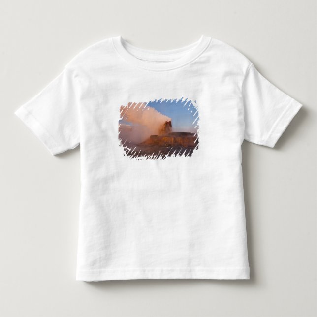 Camiseta De Bebé Fly Geyser con Granite Range coronada de nieve (Anverso)