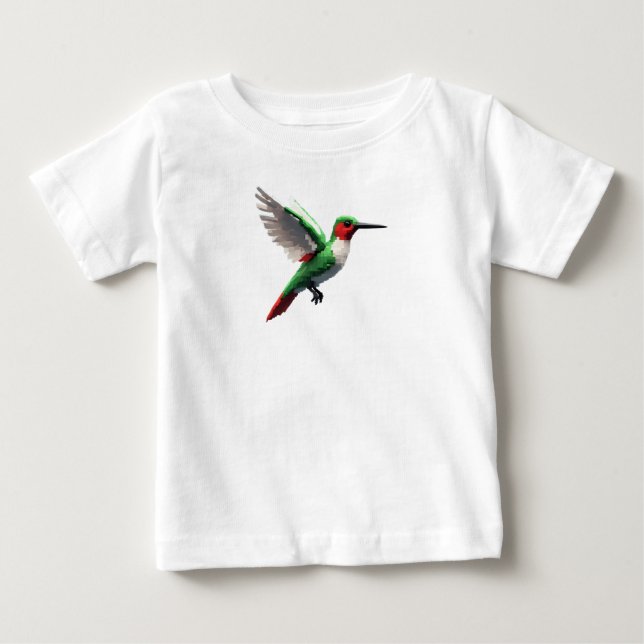 Camiseta De Bebé Fly High Hummingbird (Anverso)