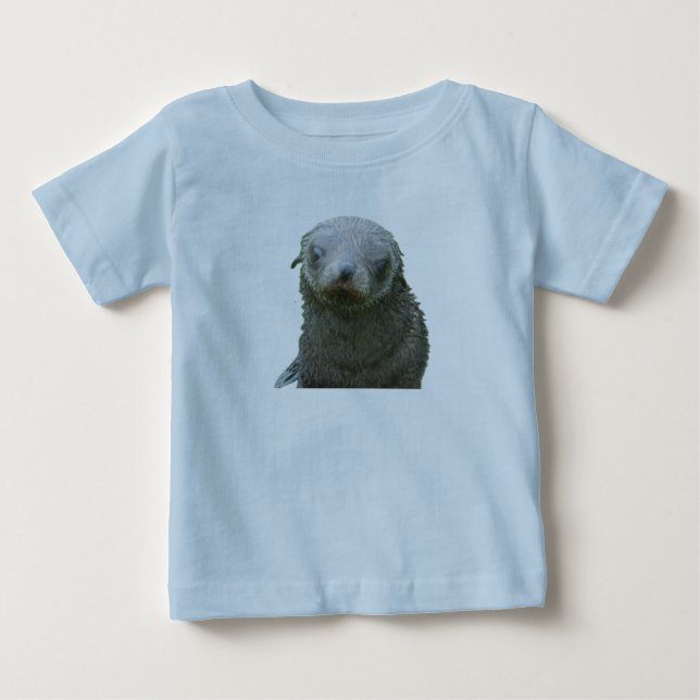 Camiseta de bebé foca adorable (Anverso)