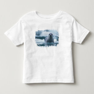 Camiseta De Bebé foca común del pacífico, Phoca vitulina richardsi