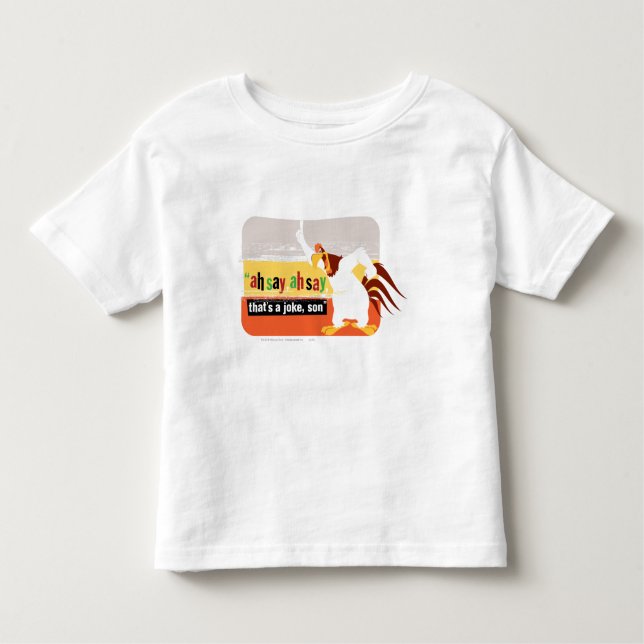 Camiseta De Bebé Foghorn Es un Chiste, hijo (Anverso)