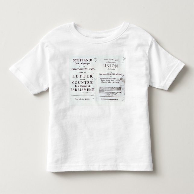 Camiseta De Bebé Folletos que muestran ambos lados (Anverso)