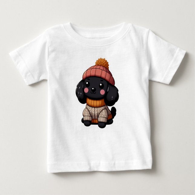 Camiseta De Bebé fondo blanco emoji simple pegatina lindo pr (Anverso)
