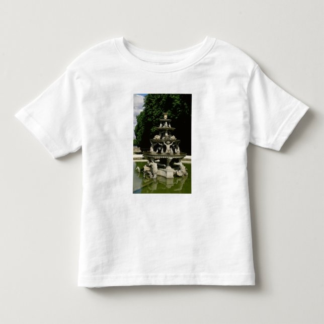 Camiseta De Bebé Fontaine de la Pyramide (Anverso)