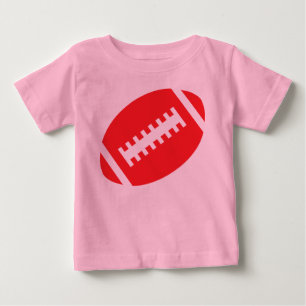 Camiseta De Bebé FOOTBALL BABE Pink Tutu   Fútbol rojo delantero