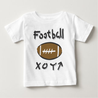 Camiseta De Bebé football plays