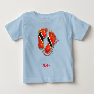 Camiseta De Bebé Footprints S2 Baby Tee - Trini