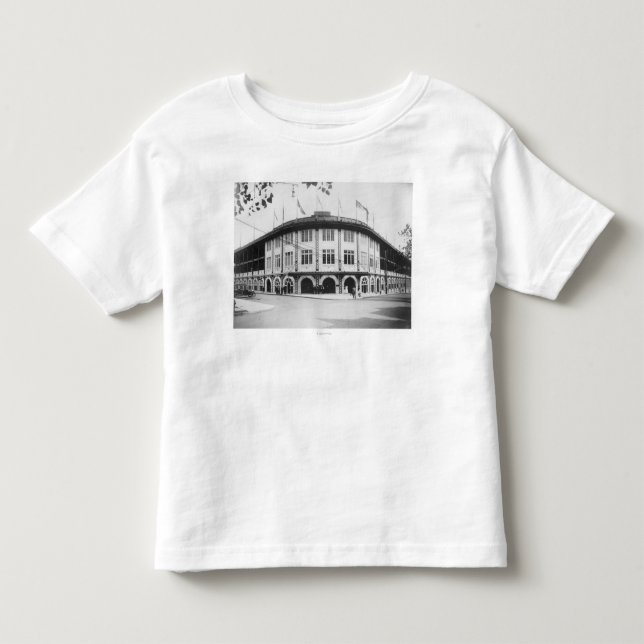 Camiseta De Bebé Forbes coloca el béisbol de Pittsburgh del estadio (Anverso)