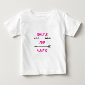 CAMISETA DE BEBÉ FOREVER AND ALWAYS