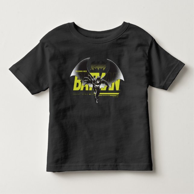 Camiseta De Bebé Forever Batman Alcanza Gráfica (Anverso)
